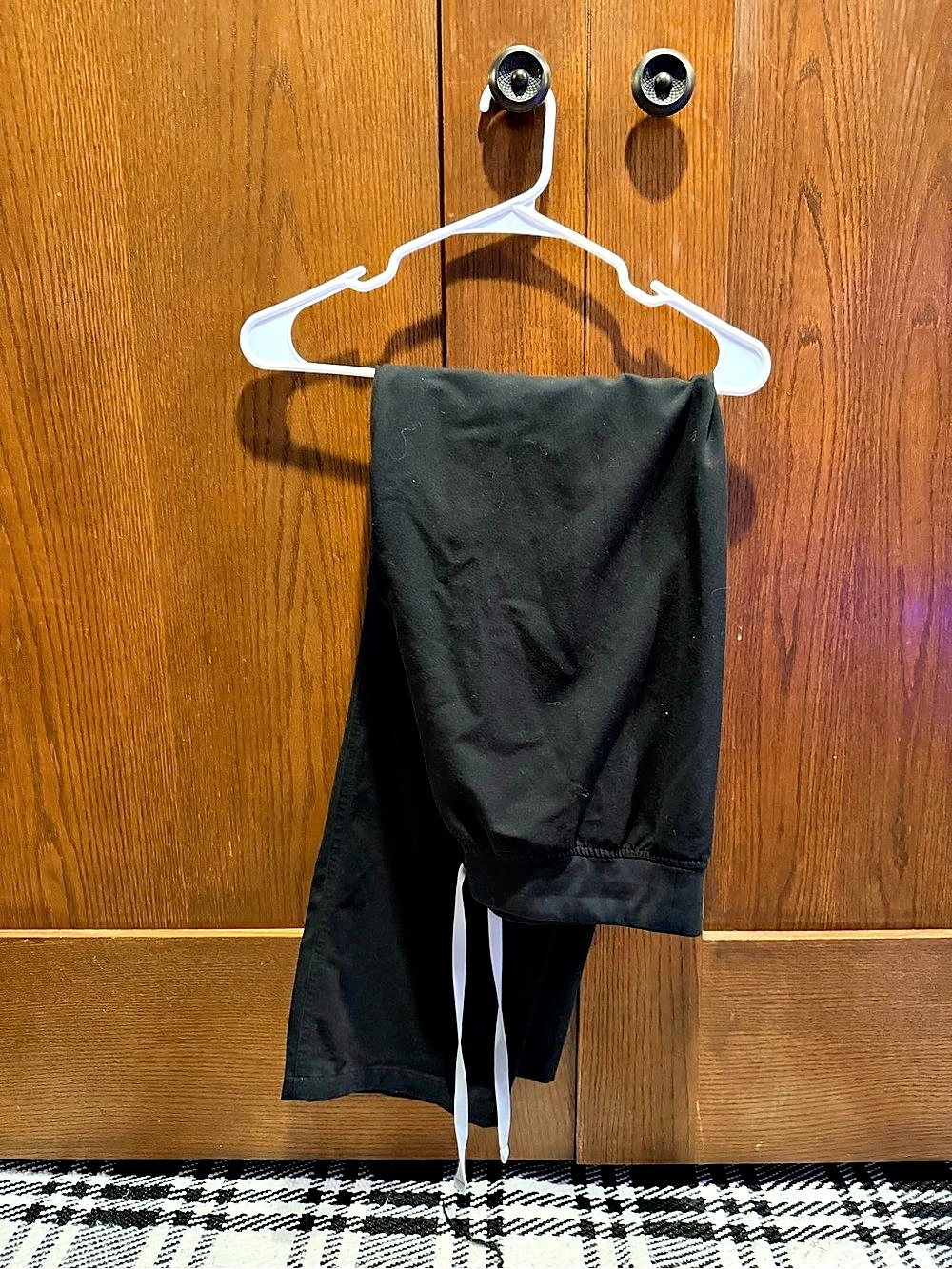 FIGS Livingston Wide-Leg Scrub Pants Black Large